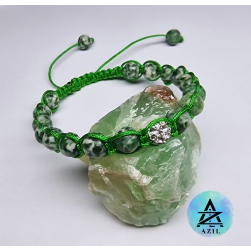 Zöld pettyes jade