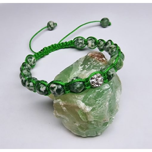 Zöld pettyes jade